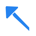 up left-arrow icon