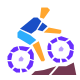 cycling mountain-bike icon