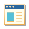 Social media icons arranged in a circle representing Social Media Course