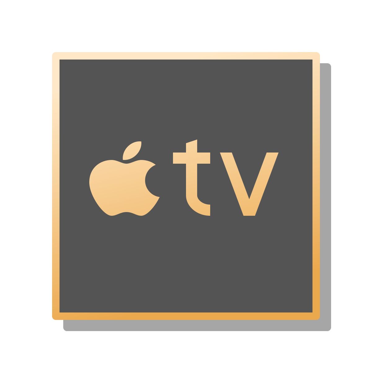 pin style apple tv icon