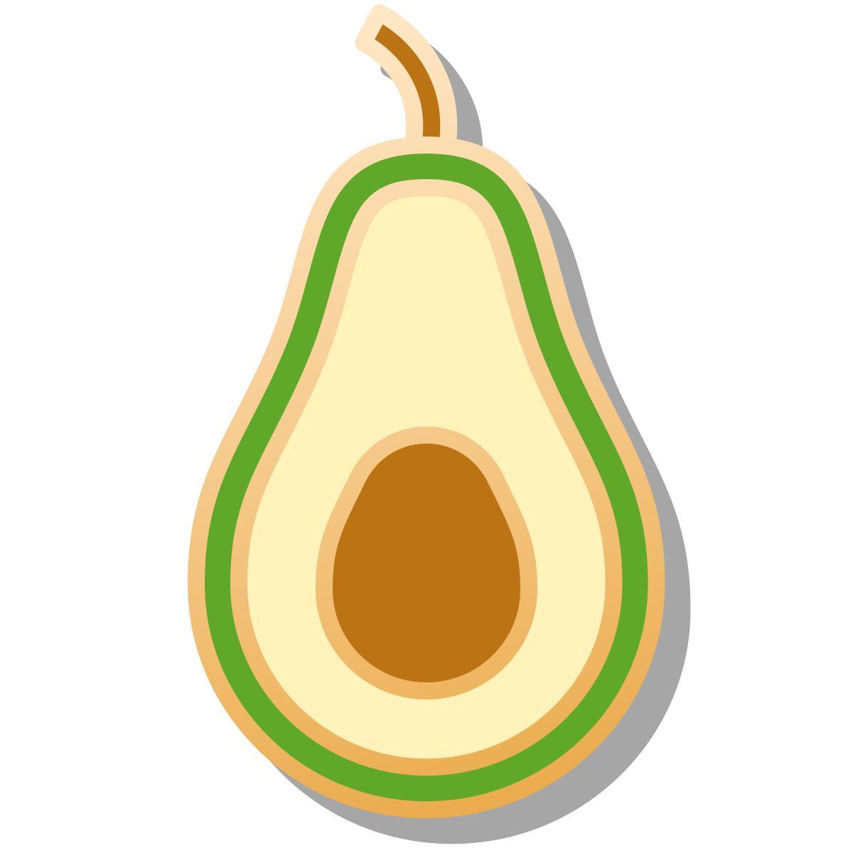 pin style abacate icon