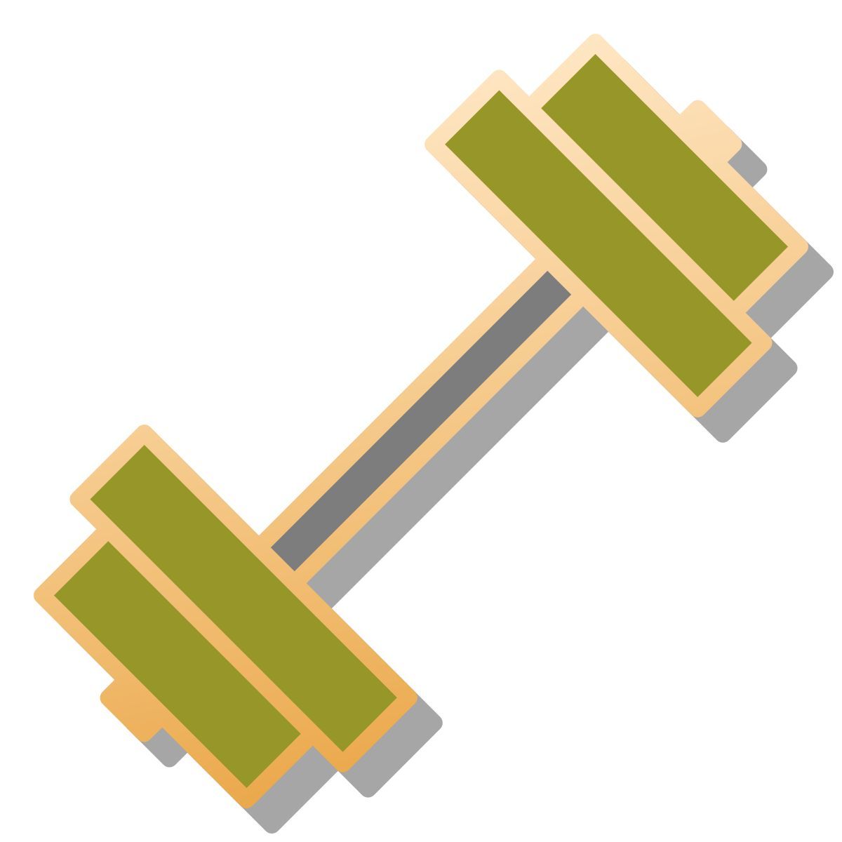 pin style barra con pesas icon