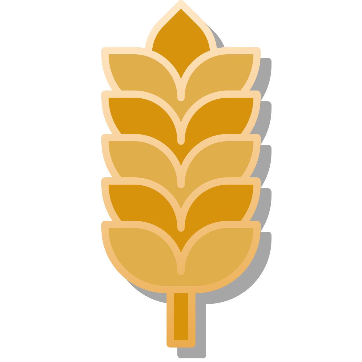 pin style gerste icon