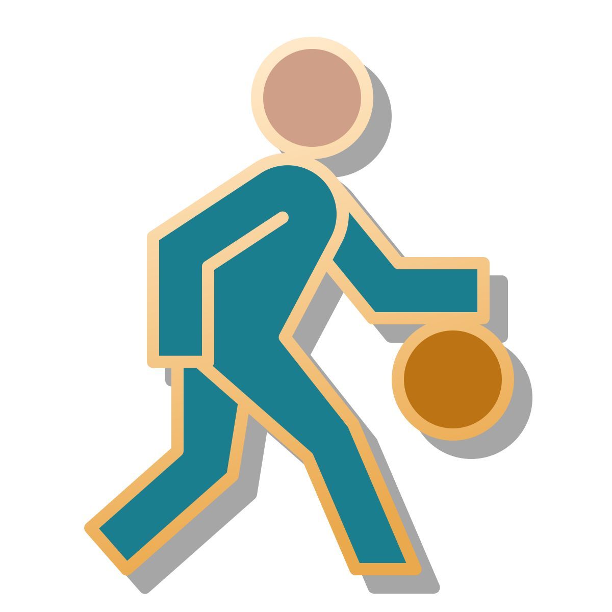 pin style 농구 2 icon