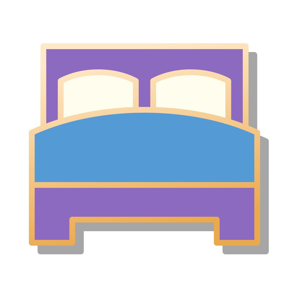 pin style bedroom icon