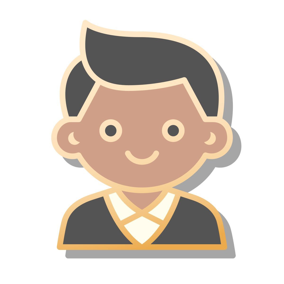 pin style homme d'affaire icon