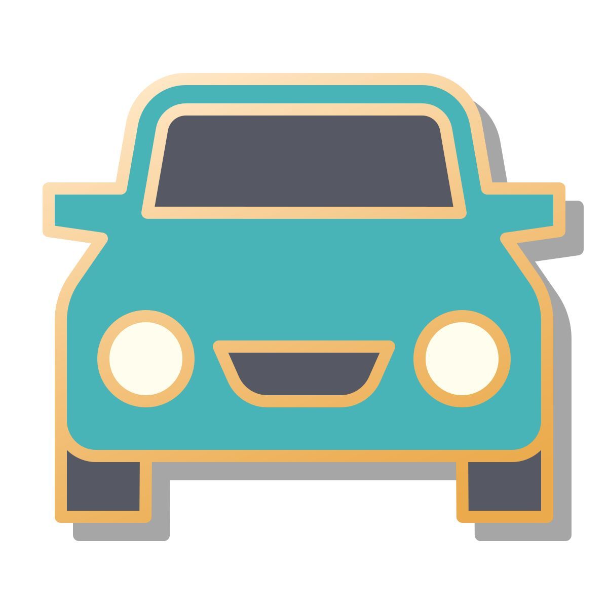 pin style coche icon