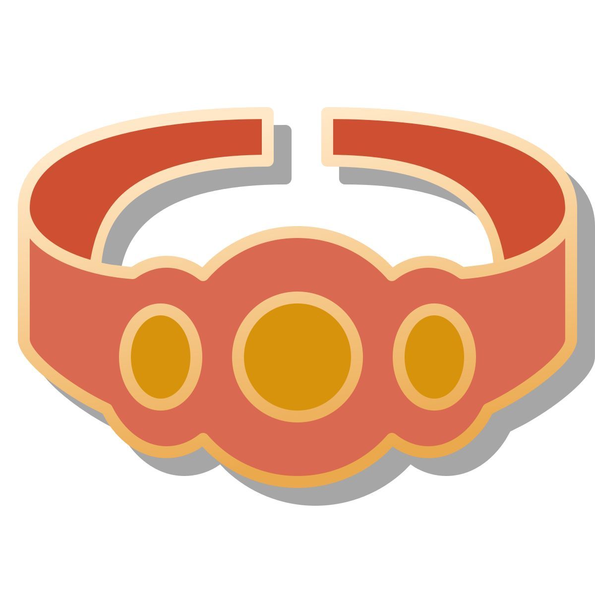 pin style cinturón de campeón icon