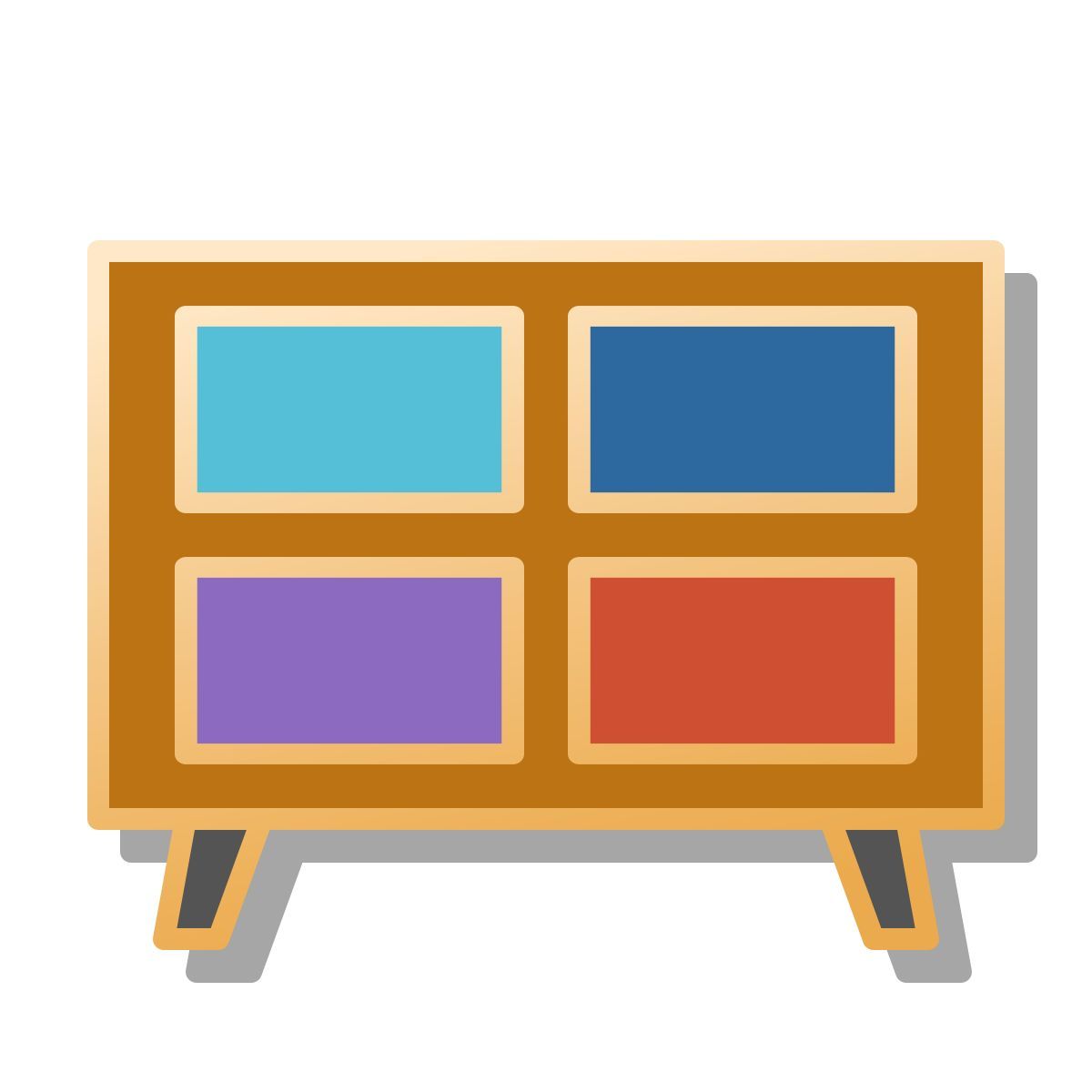 pin style layout icon