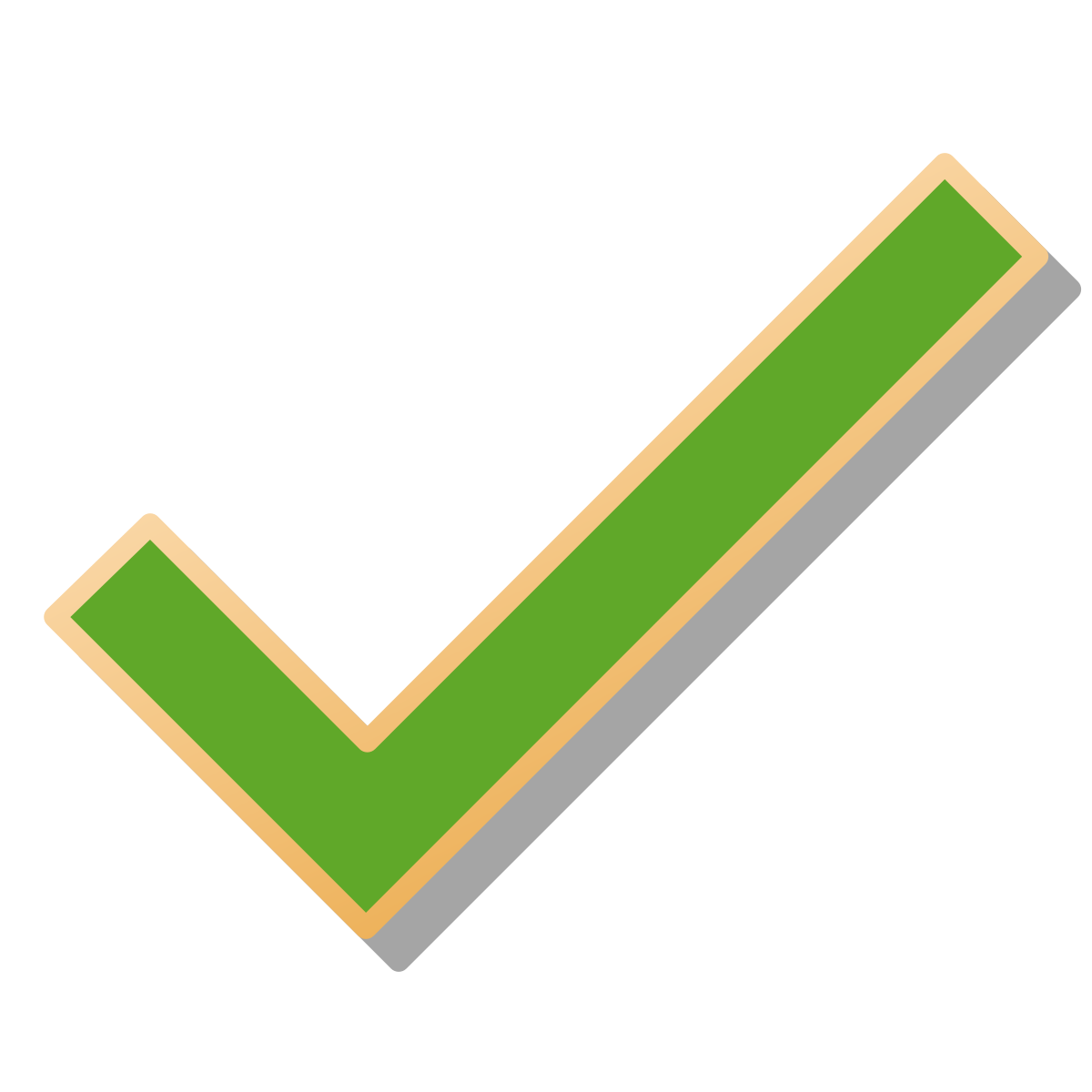 pin style checkmark icon