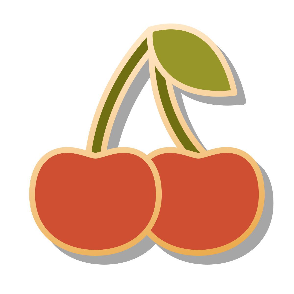 pin style ciliegia icon