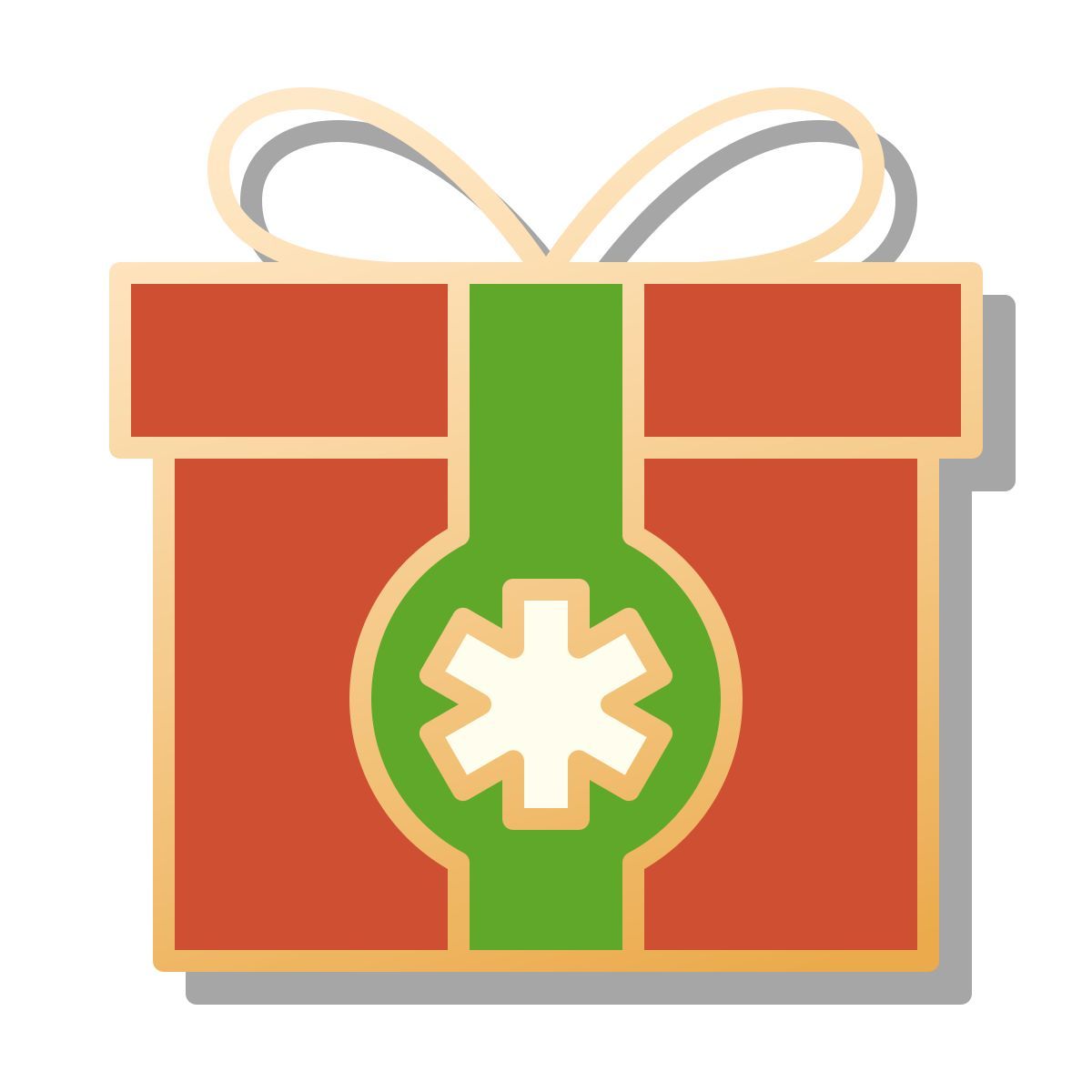 pin style regalo de navidad icon