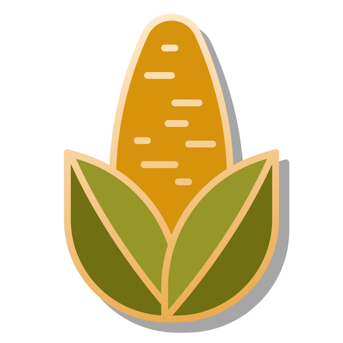 pin style corn icon