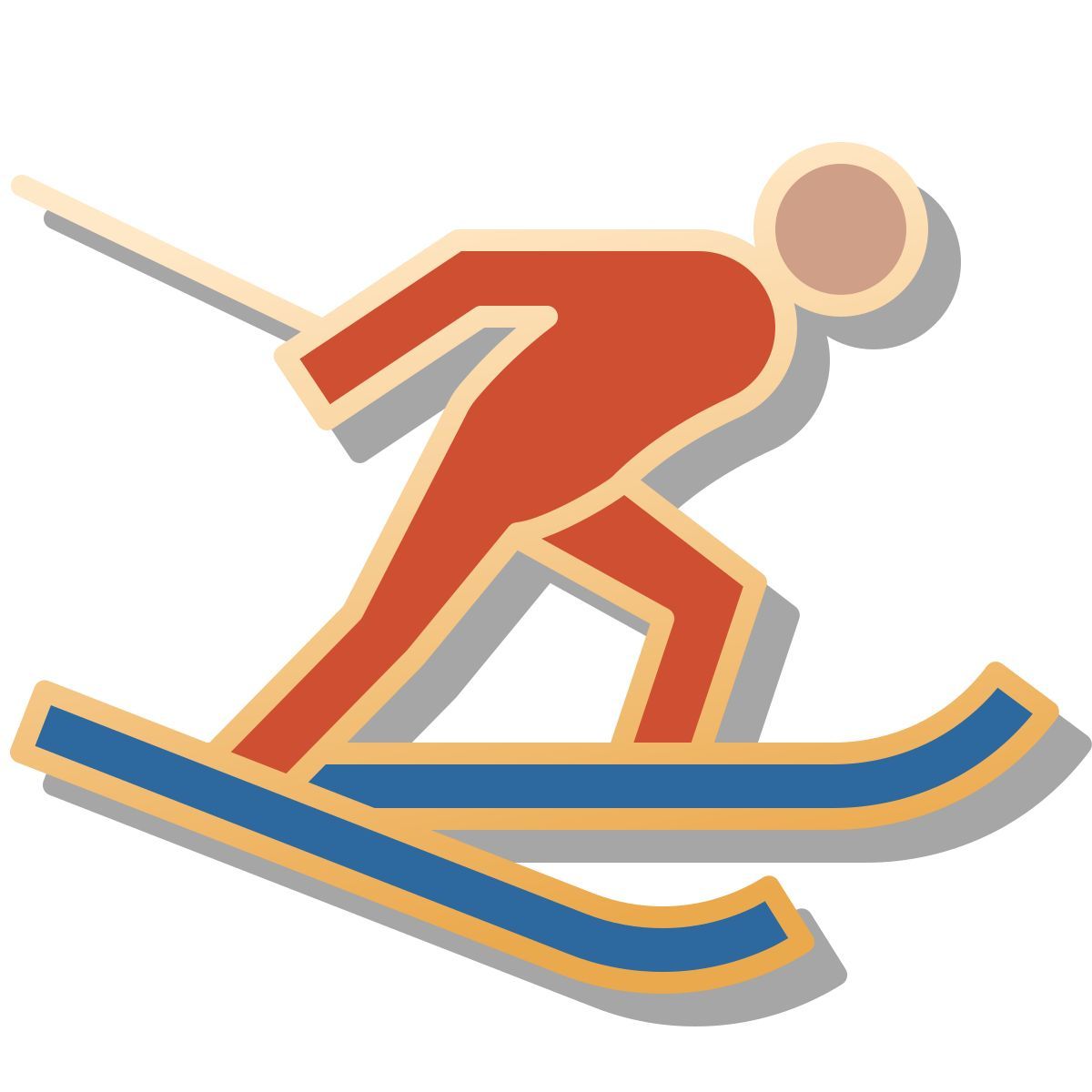 pin style esquiar icon