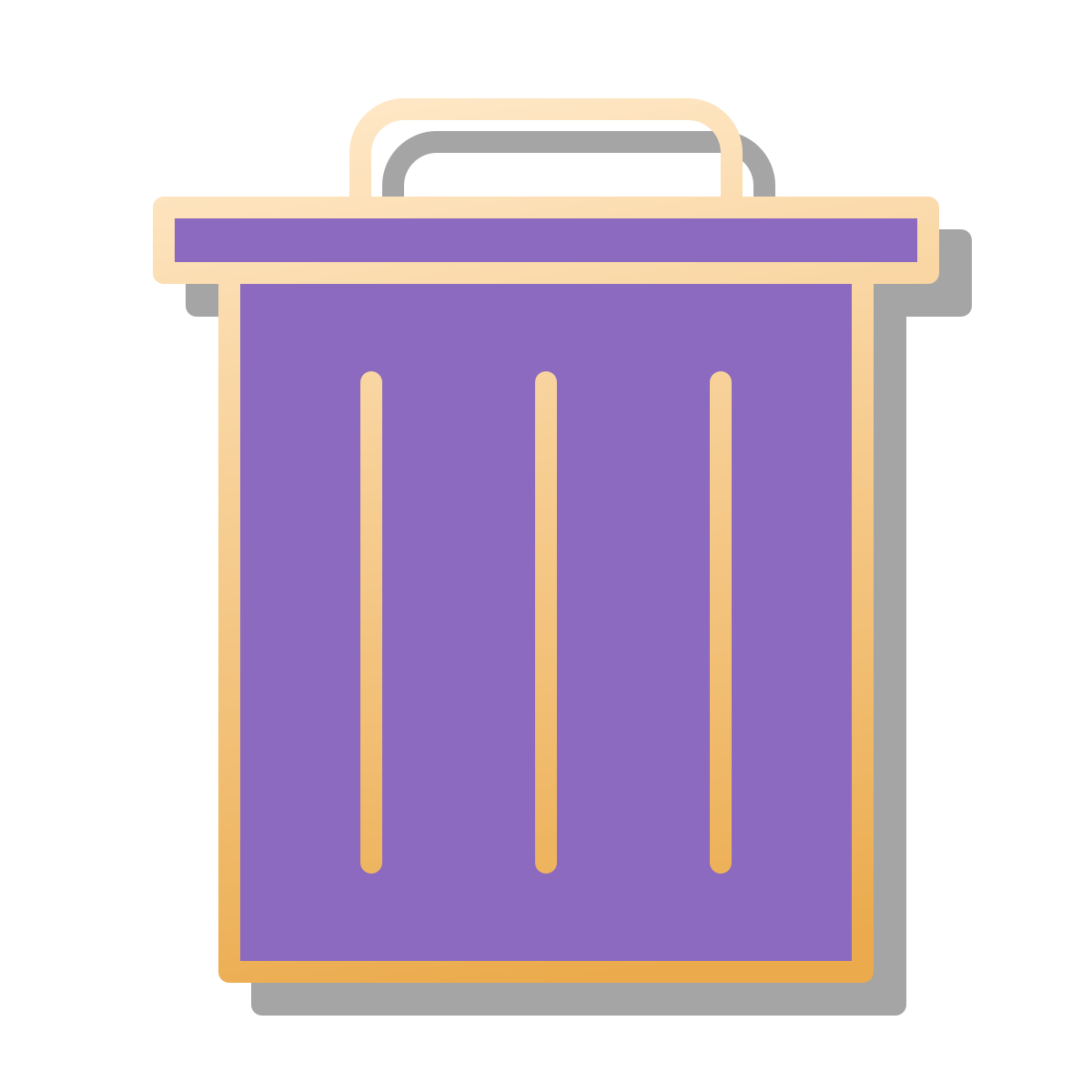 pin style delete icon
