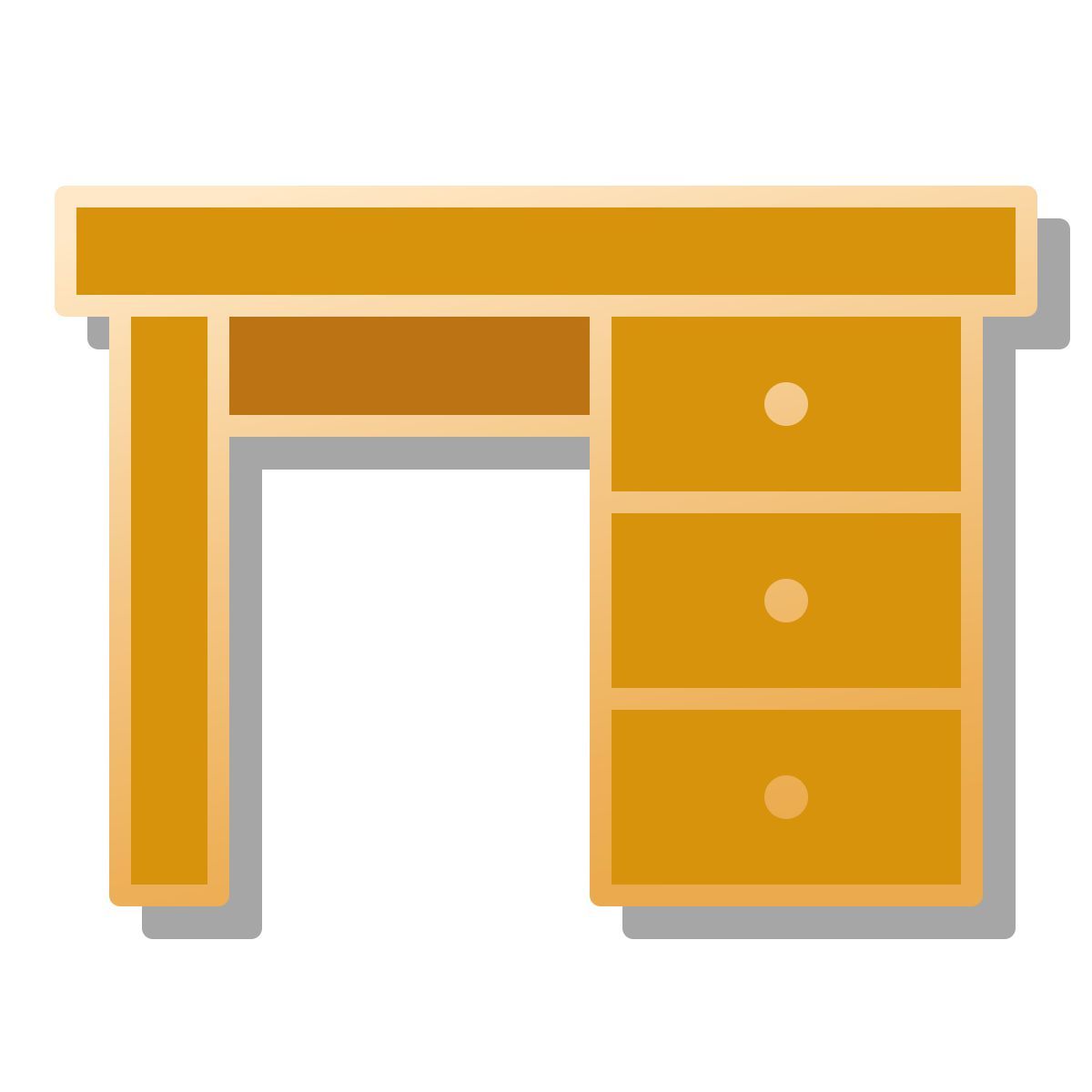 pin style desk icon