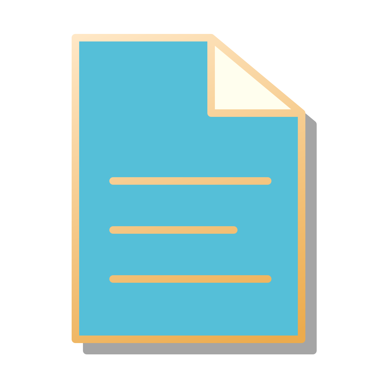 pin style document icon
