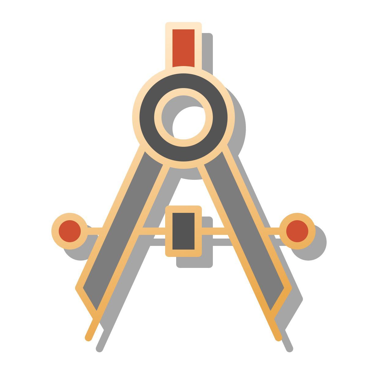 pin style compas icon