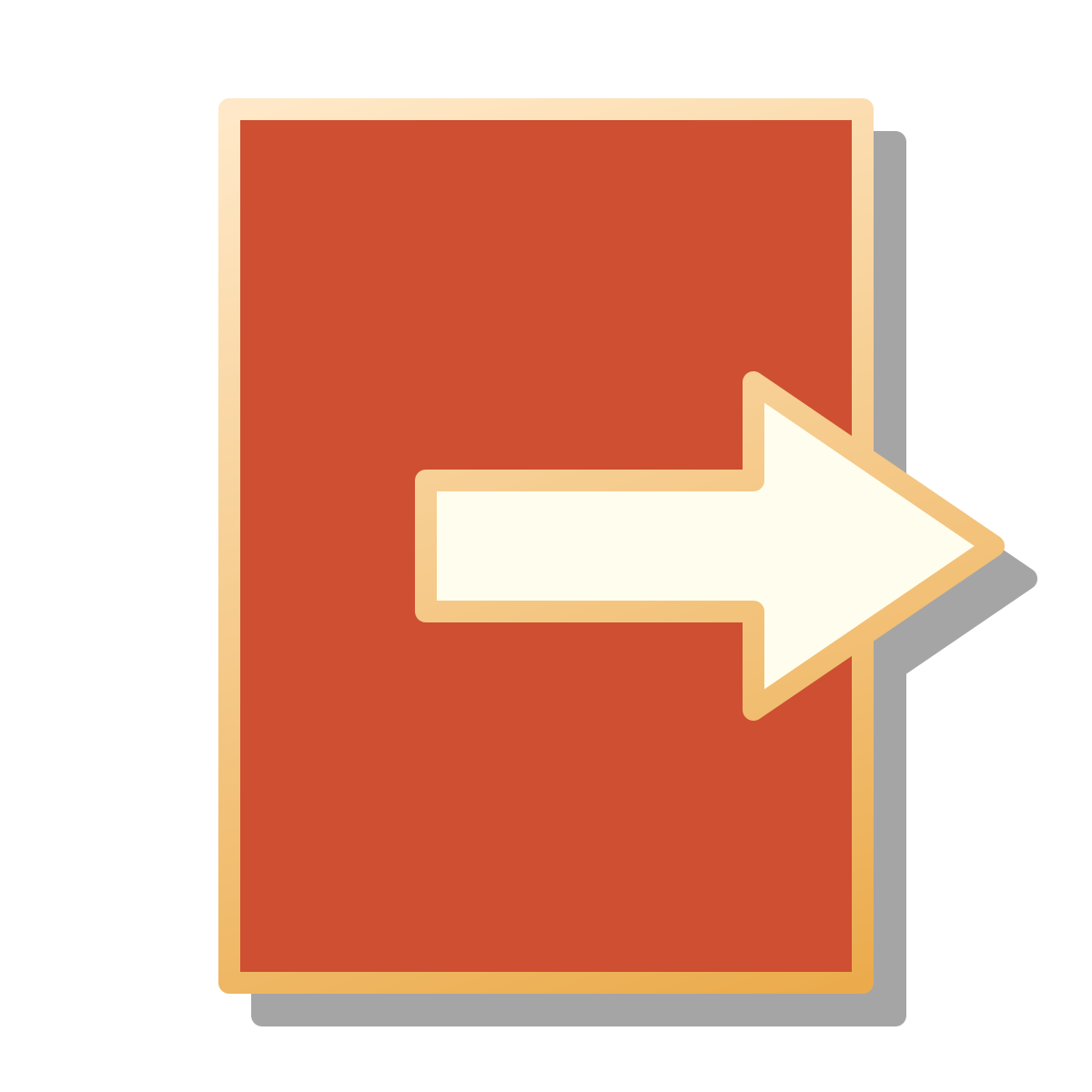 pin style export icon
