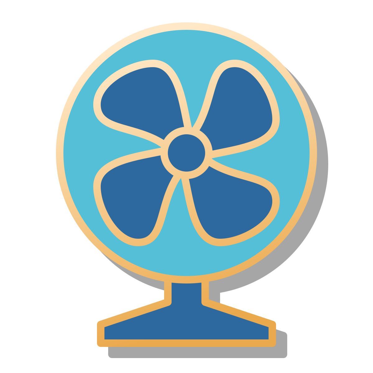 pin style ventilador icon