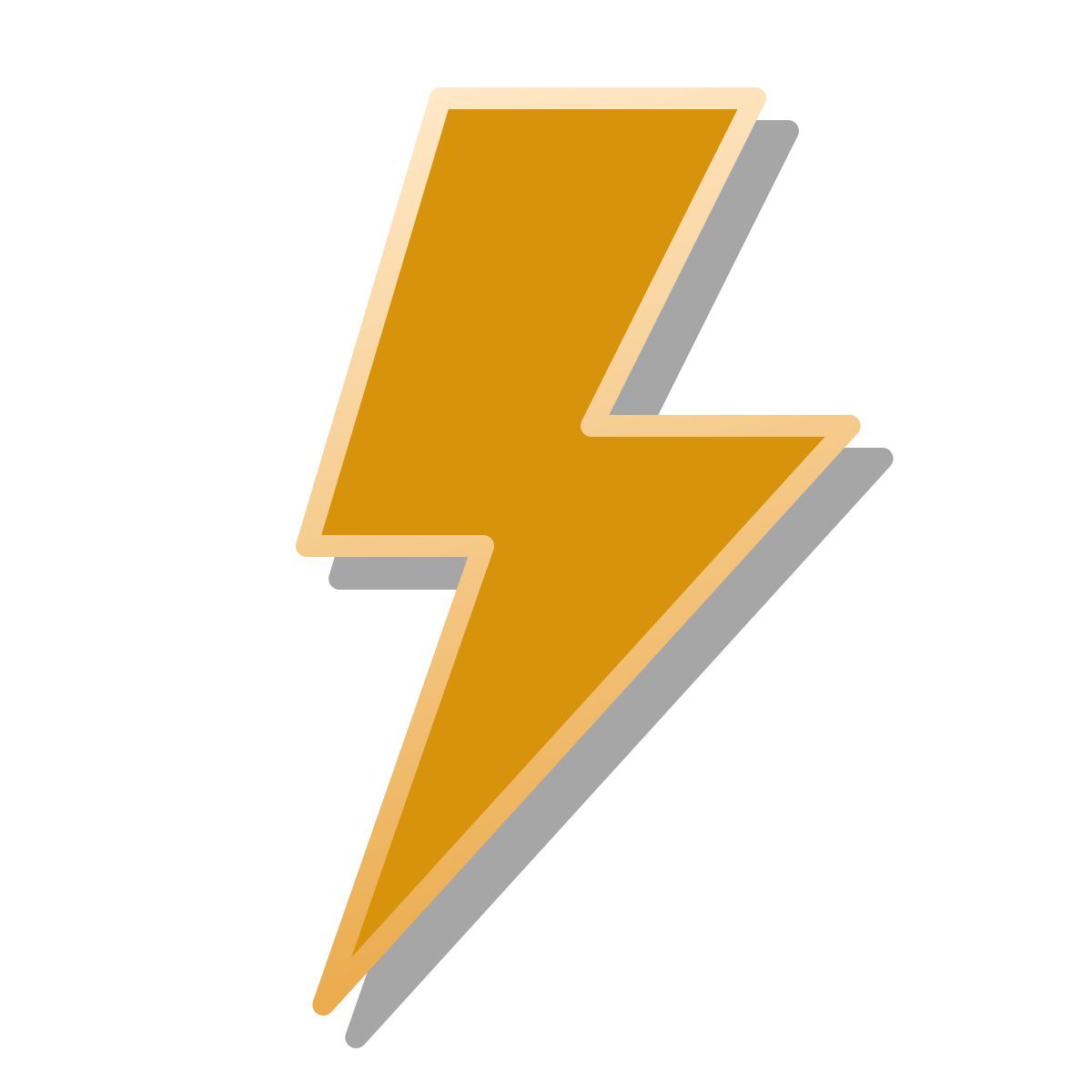 pin style flash activado icon