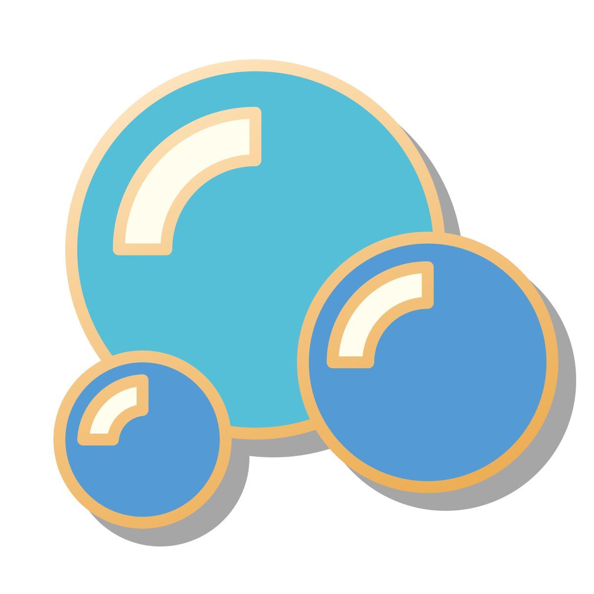 pin style bubble icon