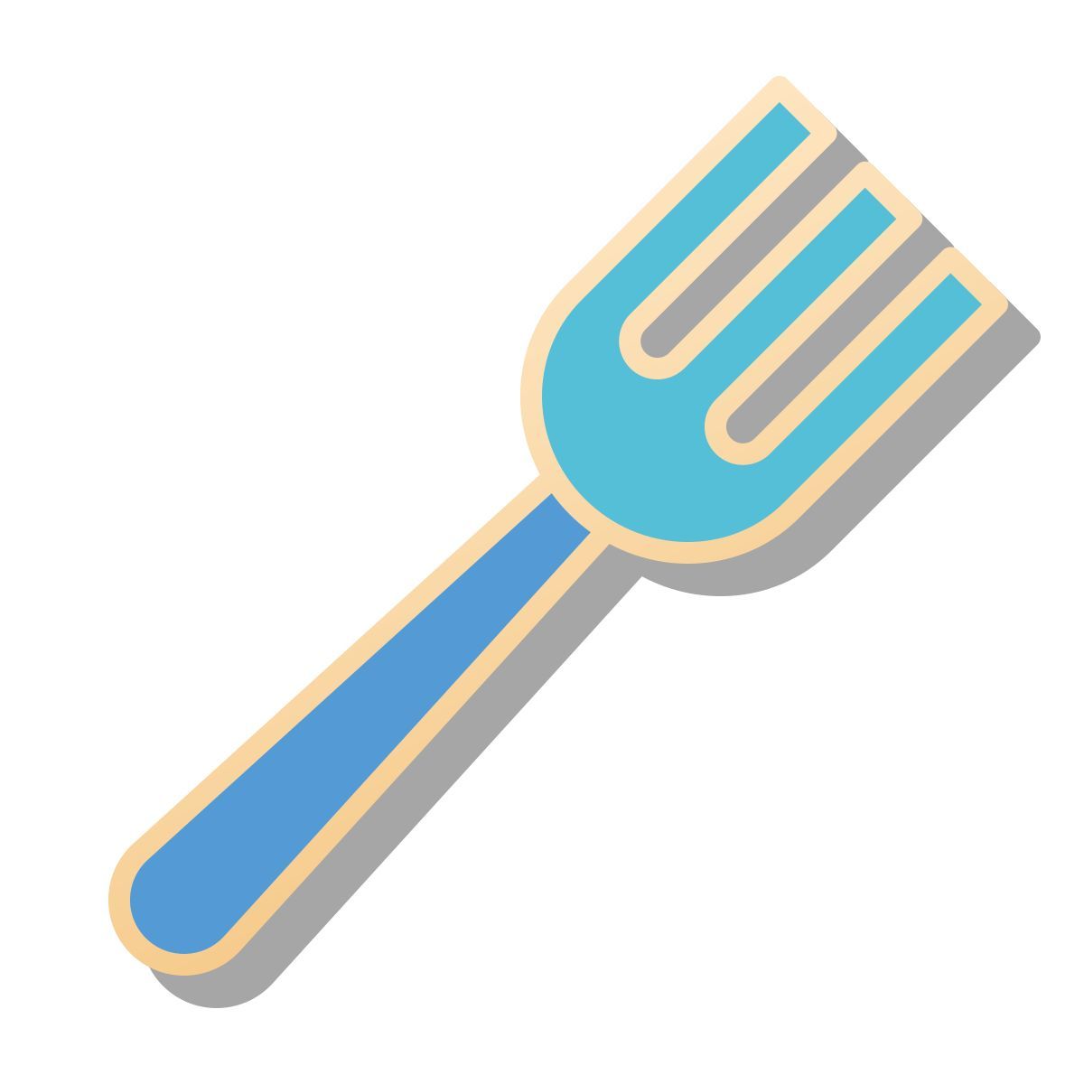 pin style вилка icon