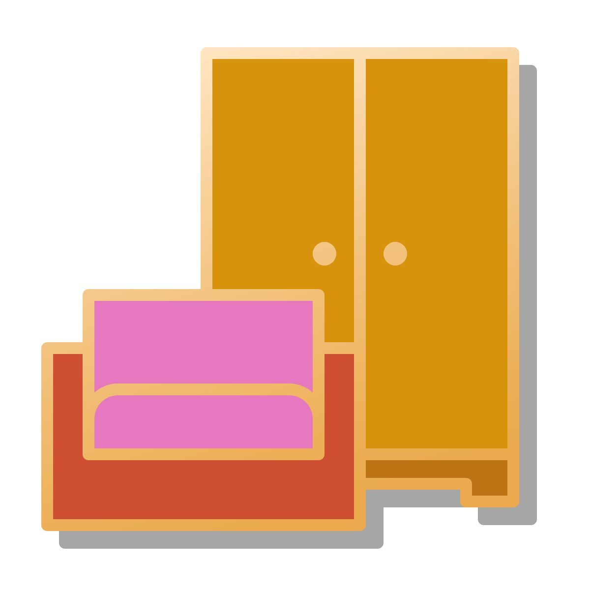 pin style muebles icon