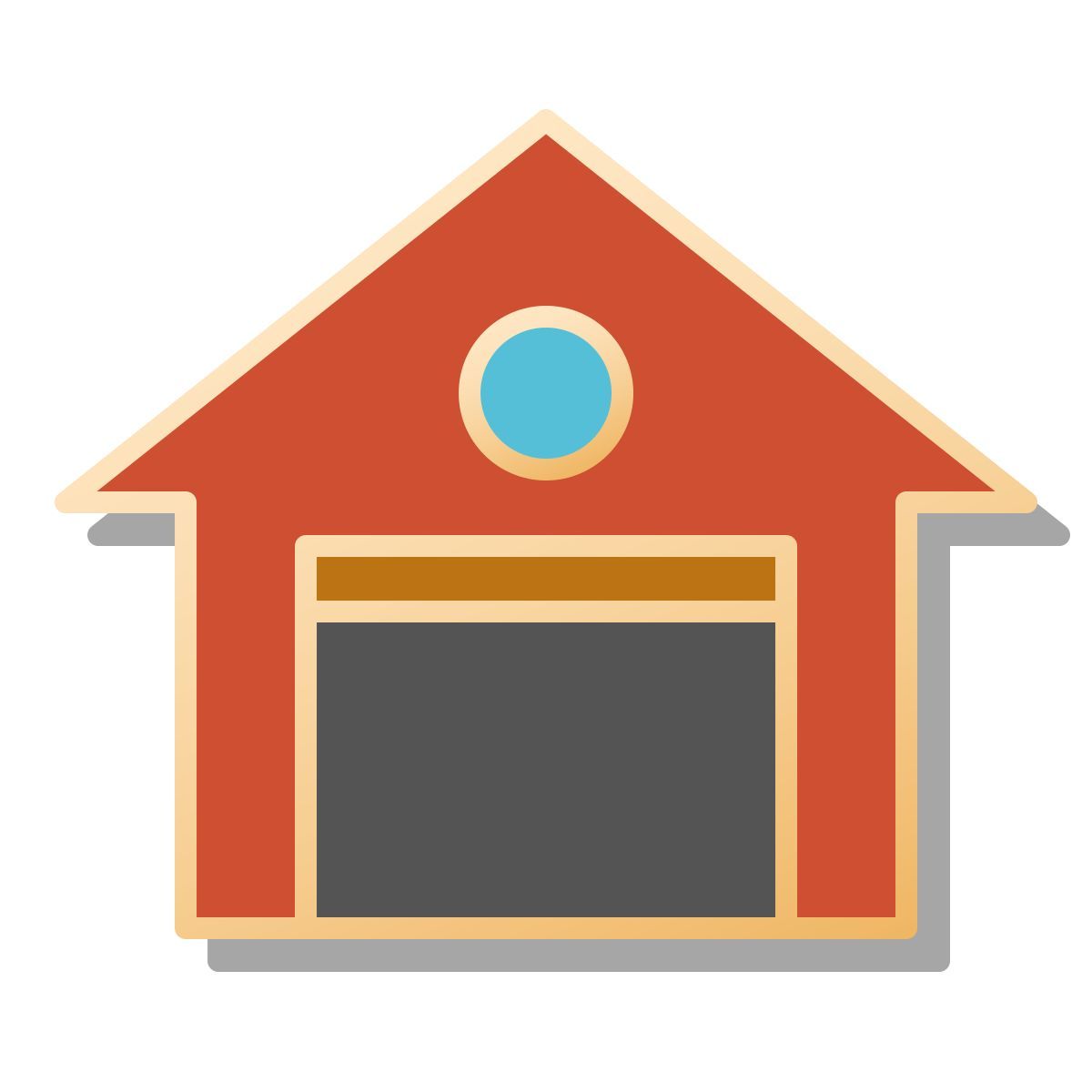 pin style garage aperto icon