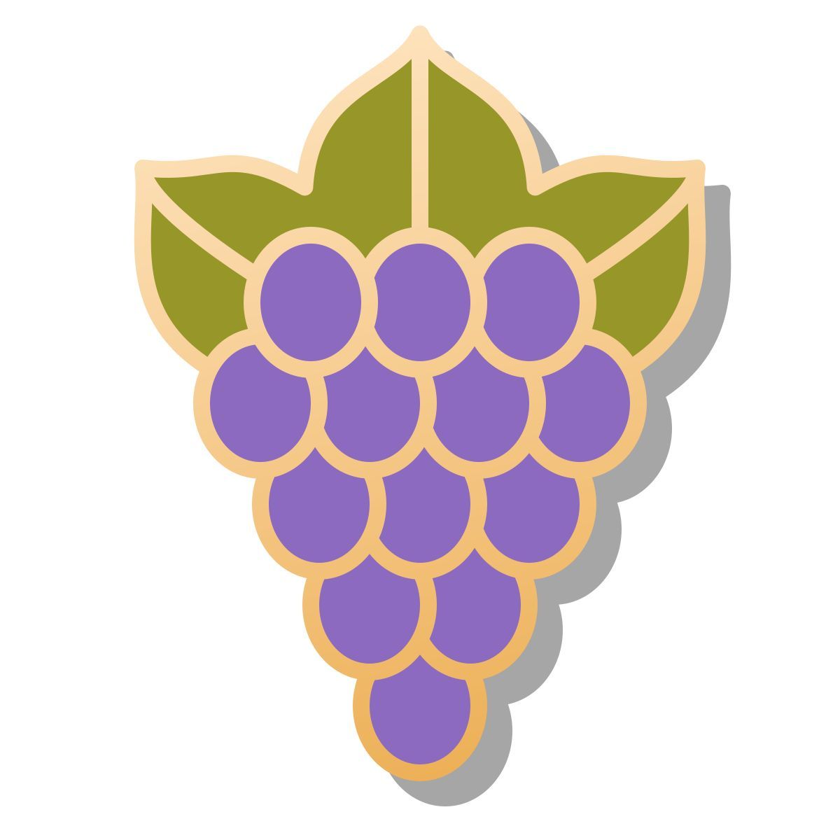 pin style raisins icon