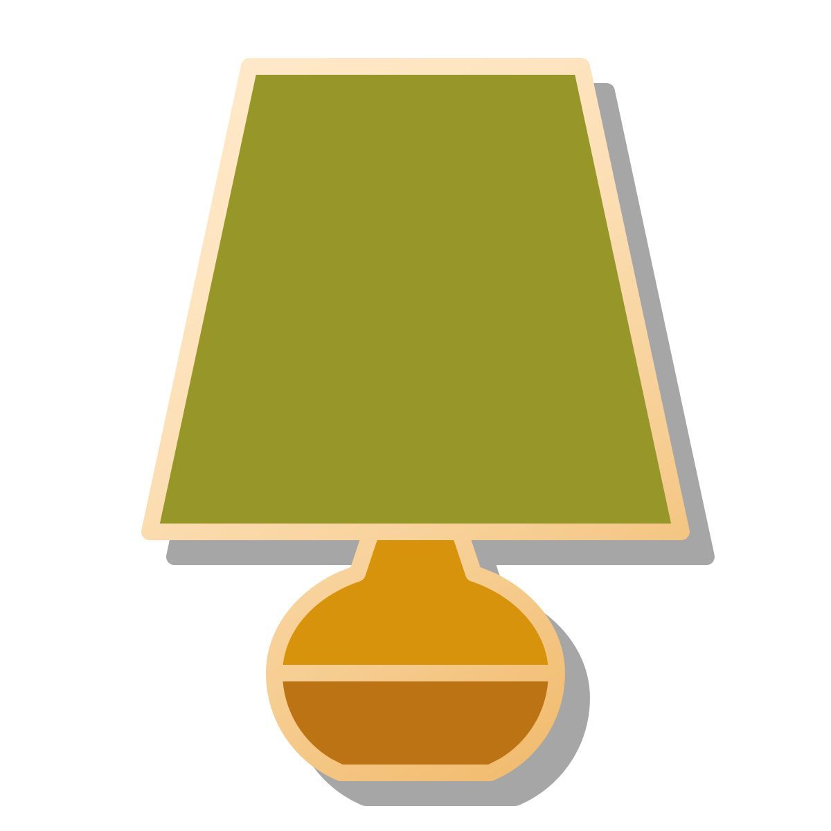 pin style lâmpada icon