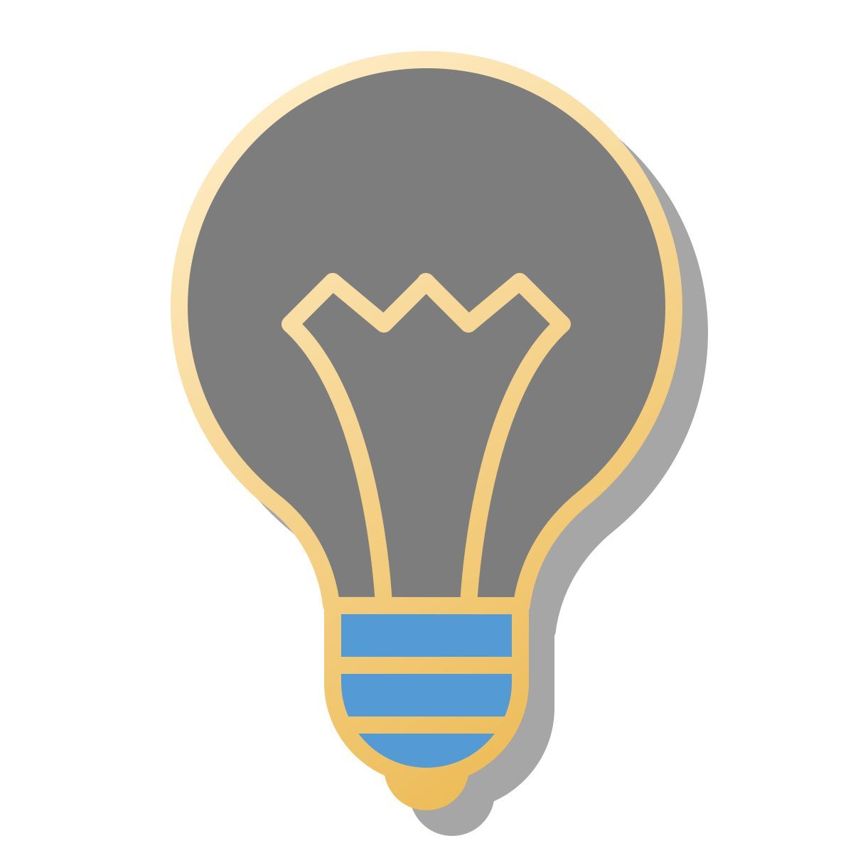 pin style 電気を消す icon