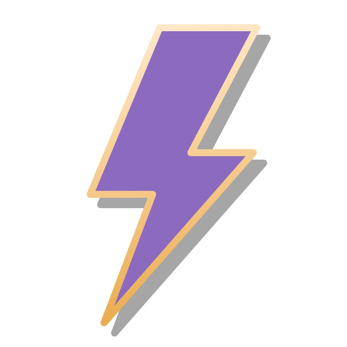 pin style relâmpago icon