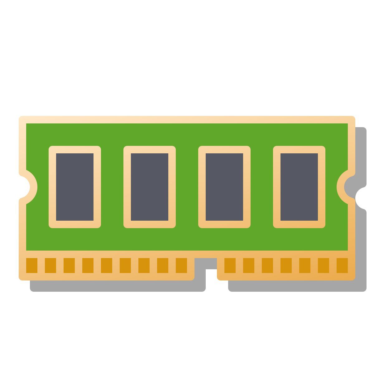 pin style メモリスロット icon
