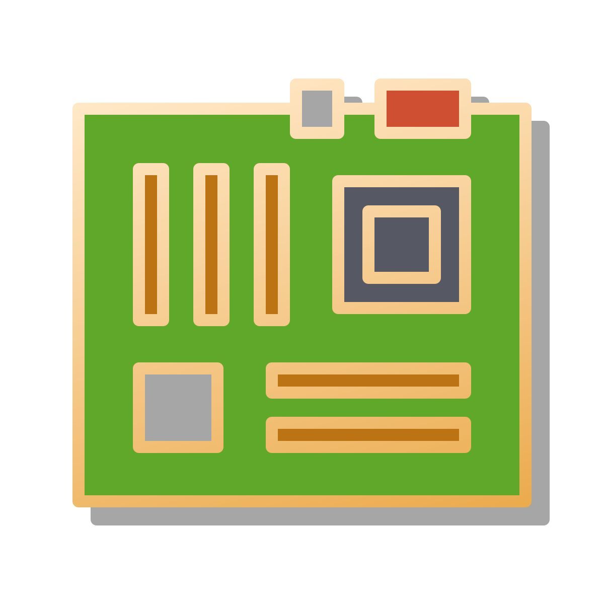 pin style placa base icon