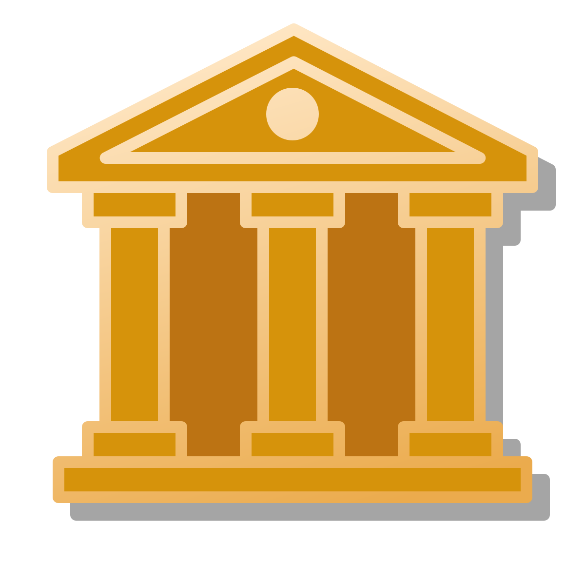 pin style museum icon