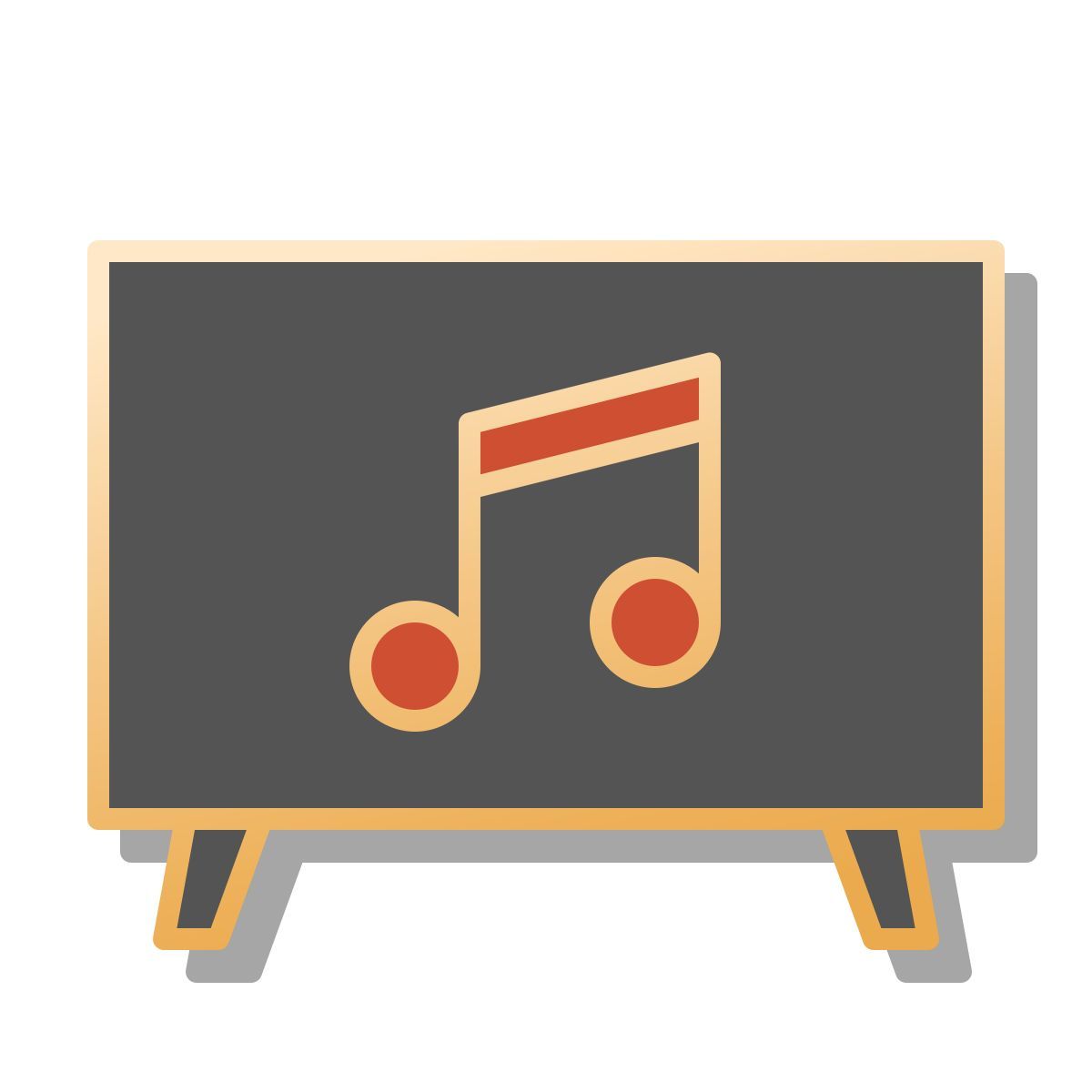 pin style video musicale icon