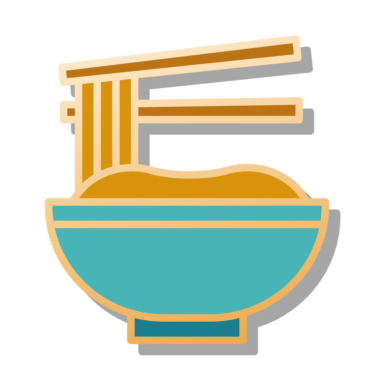 pin style nouilles icon