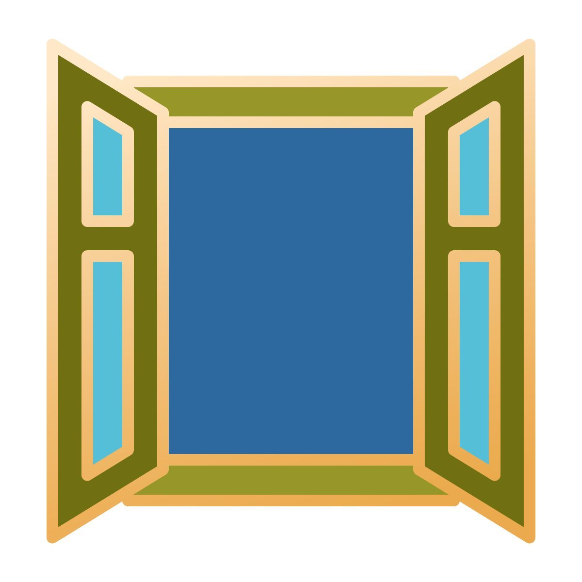 pin style offenes fenster icon