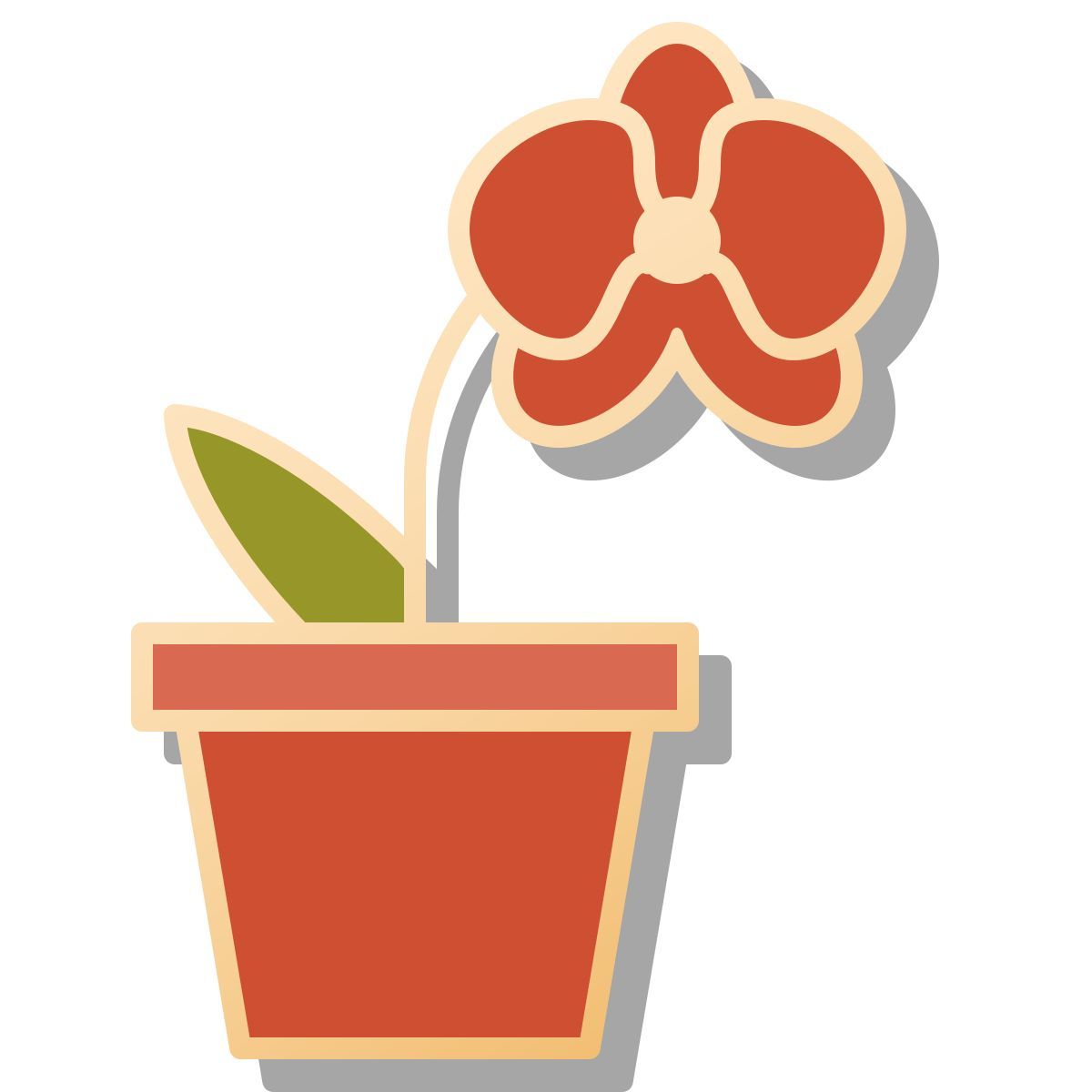 pin style orchidea icon