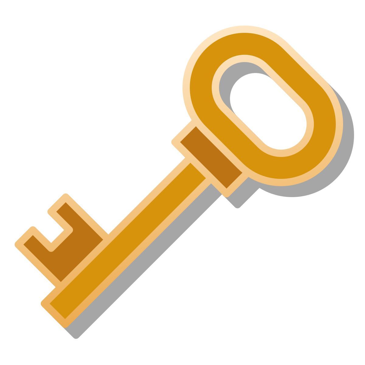 pin style password key icon
