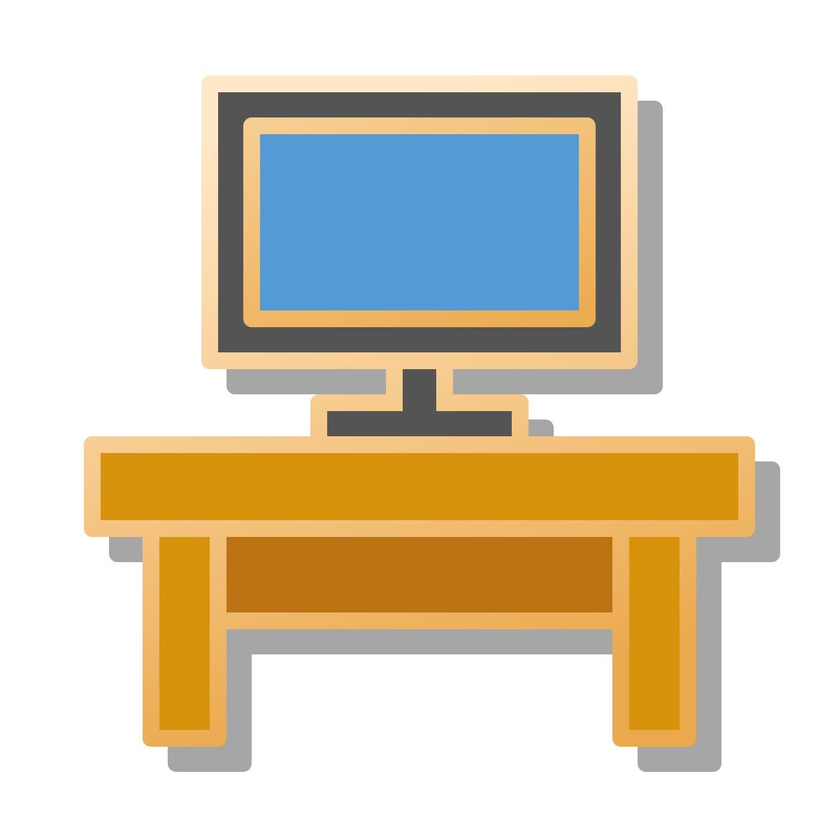 pin スタイル デスク上のpc アイコン