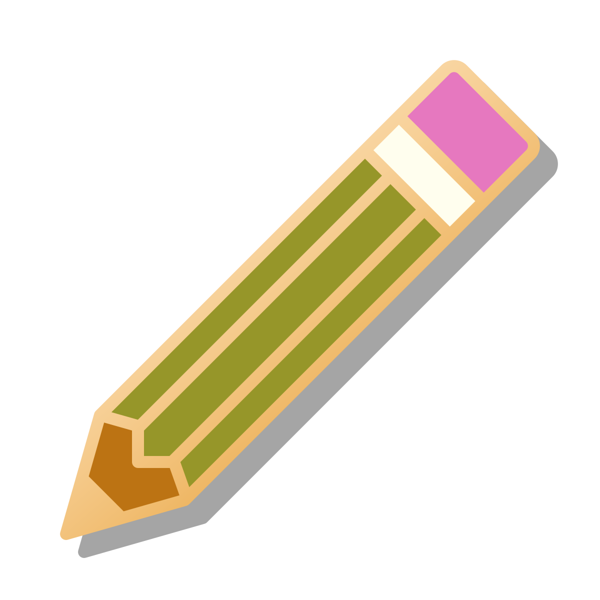 pin style pencil icon