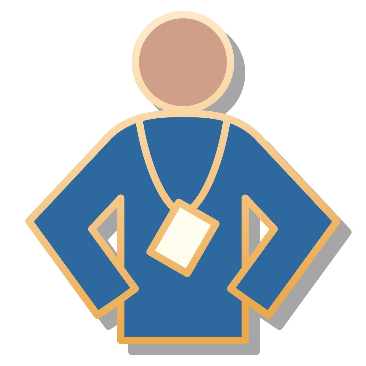 pin style personal trainer icon