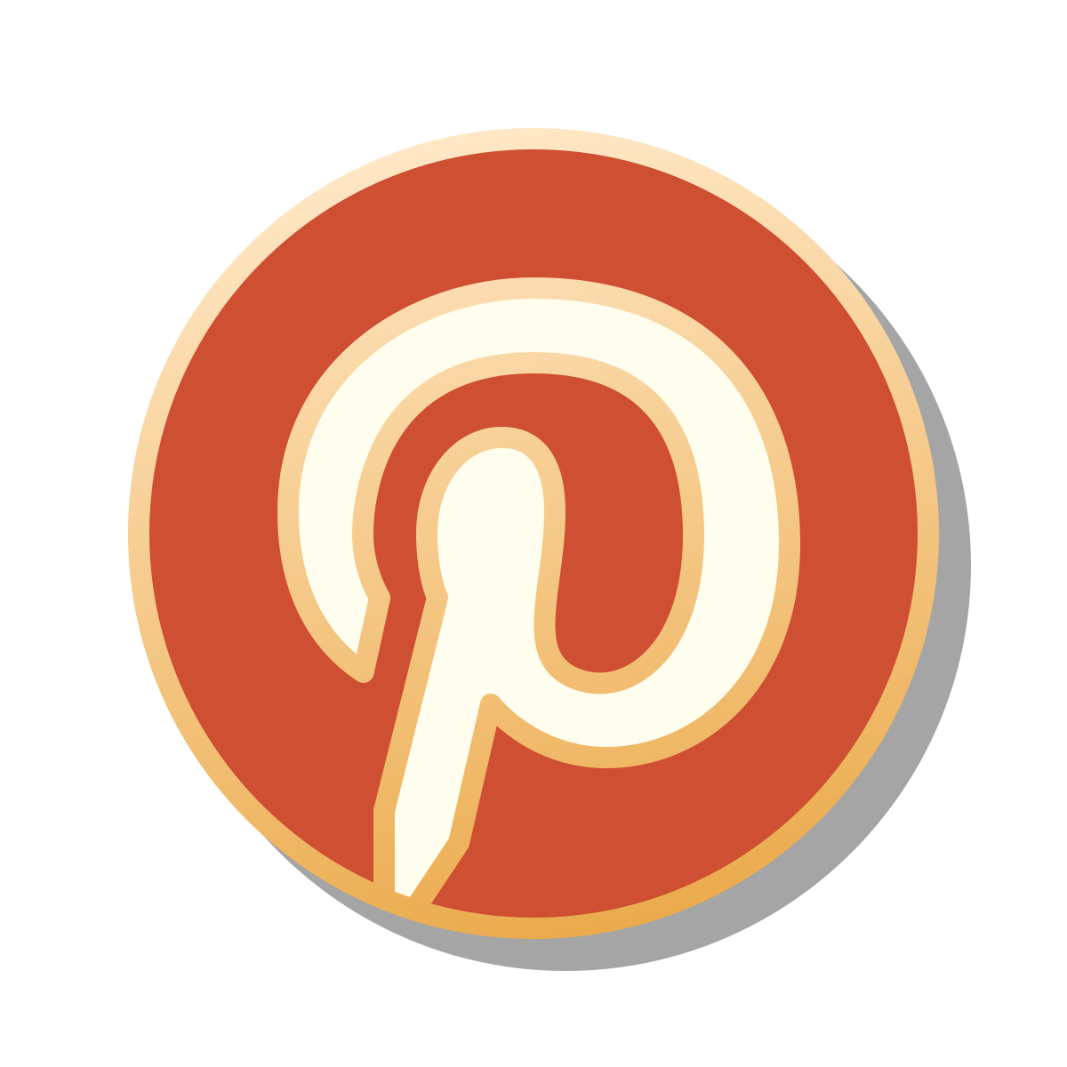 pin style pinterest icon