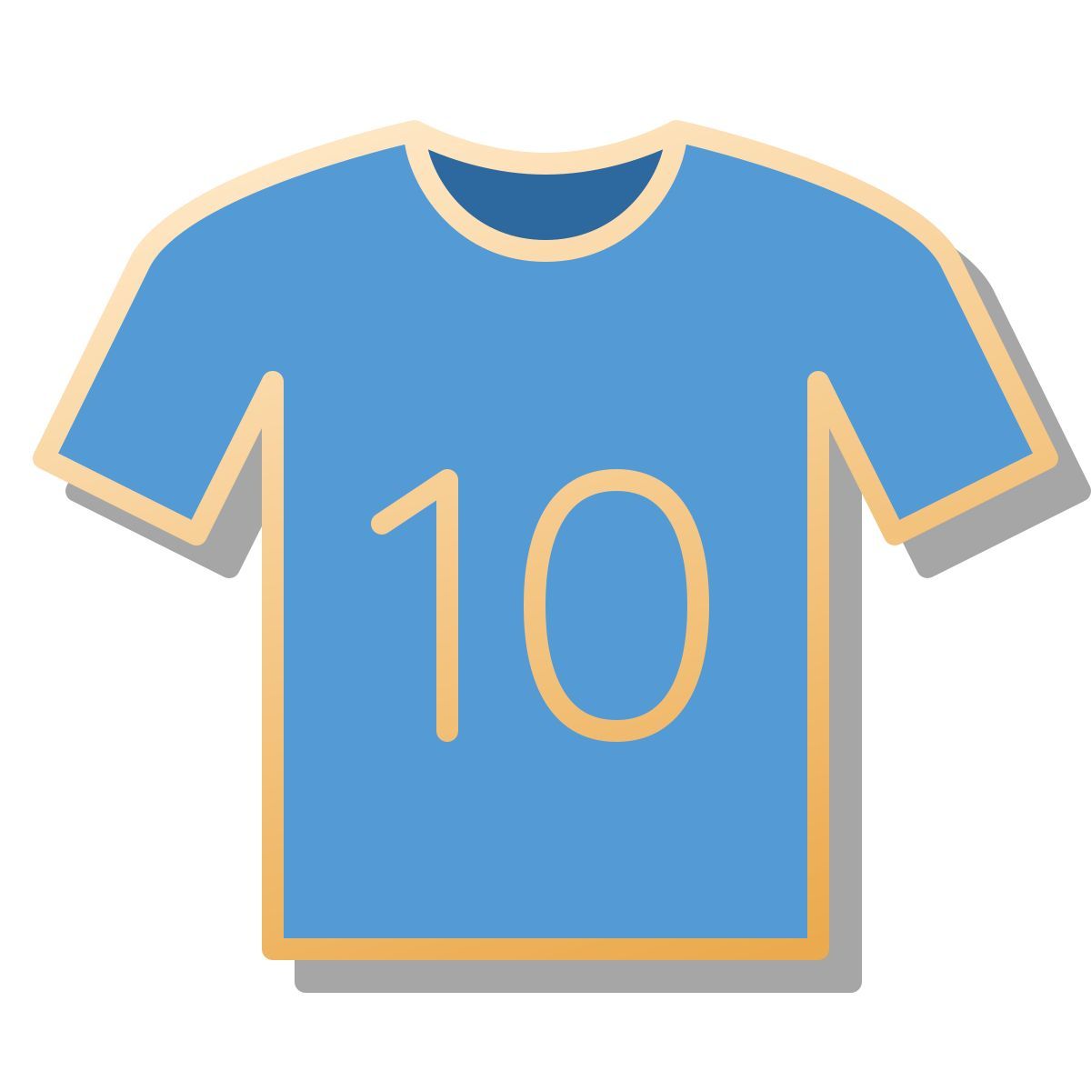 pin Stil spielertrikot Icon