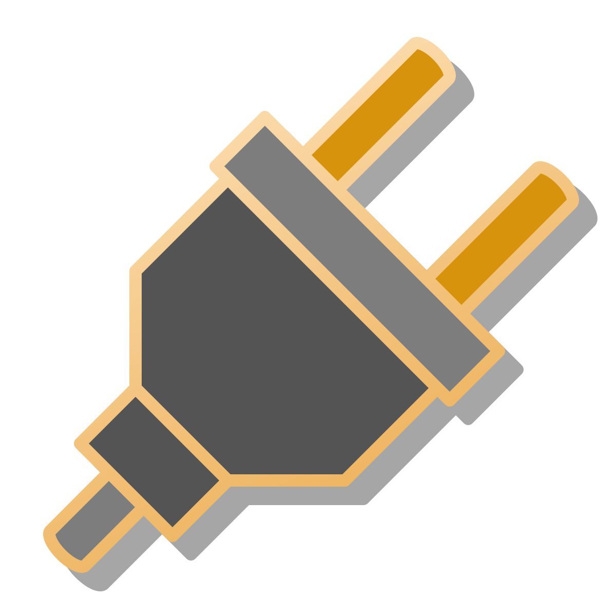 pin style tomada icon