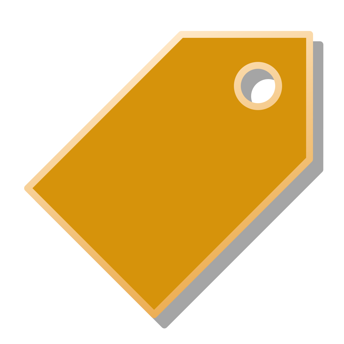 pin style price tag icon