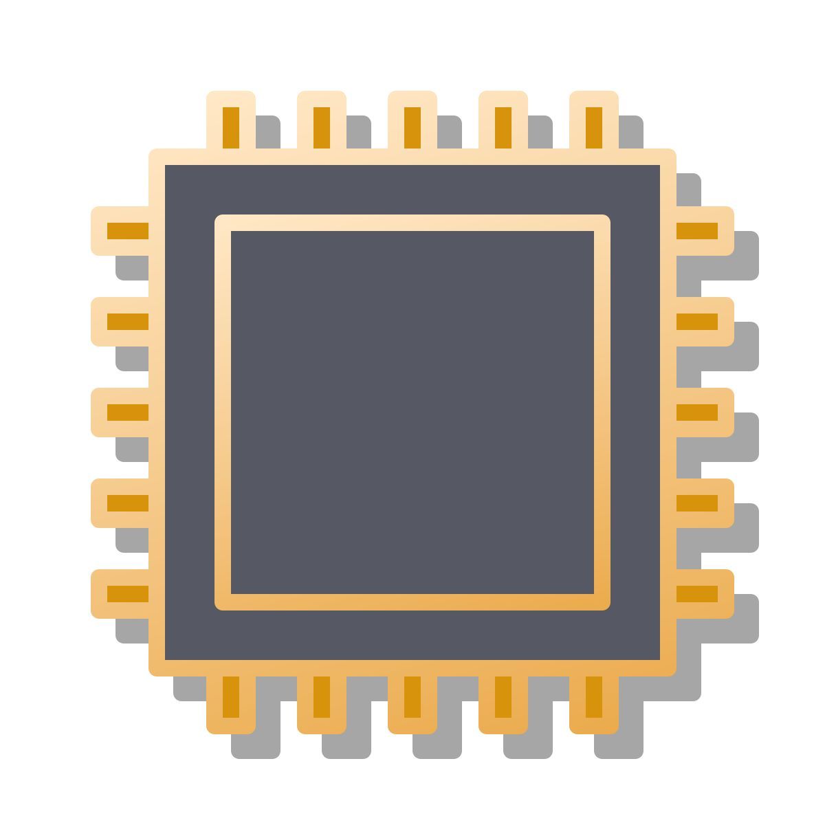 pin style processor icon