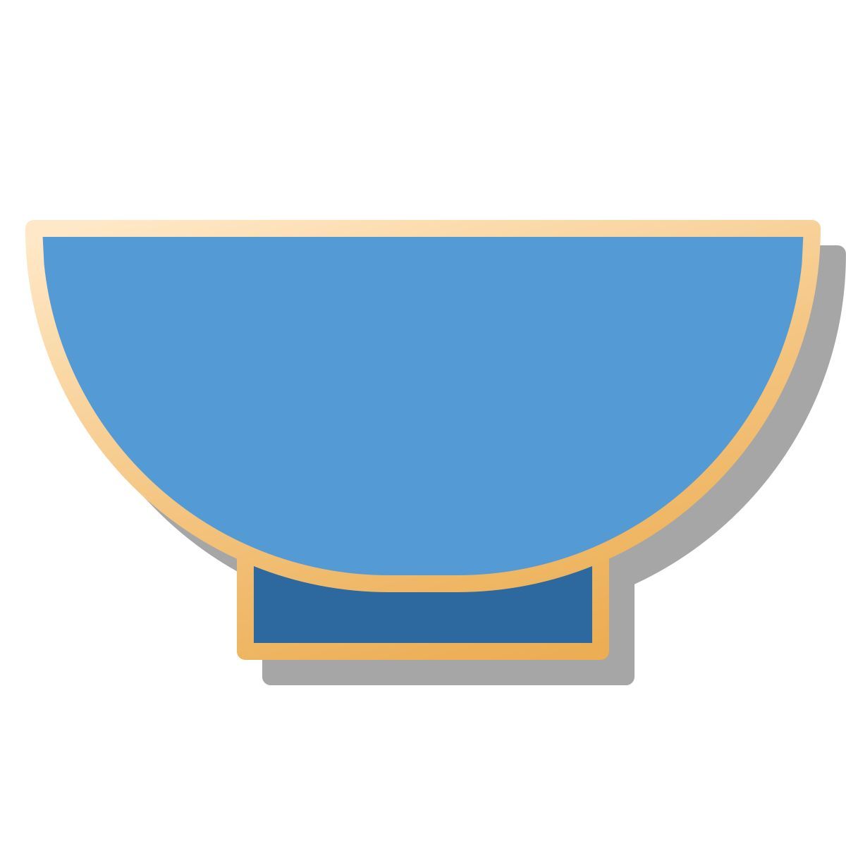 pin style salatschüssel icon